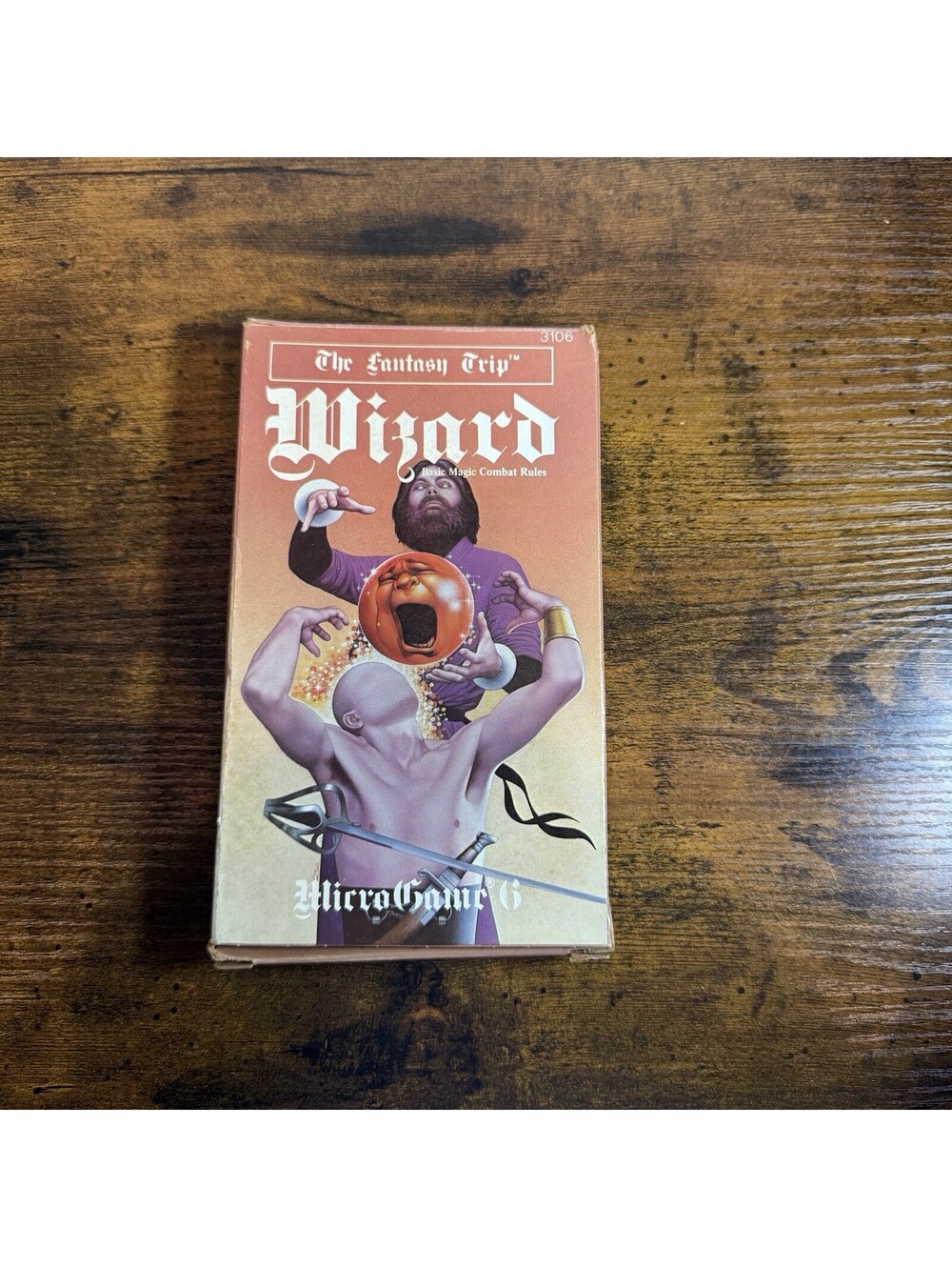 Vintage RPG The Fantasy Trip Wizard Micro Game 6 Metagaming Brand New Unpunched